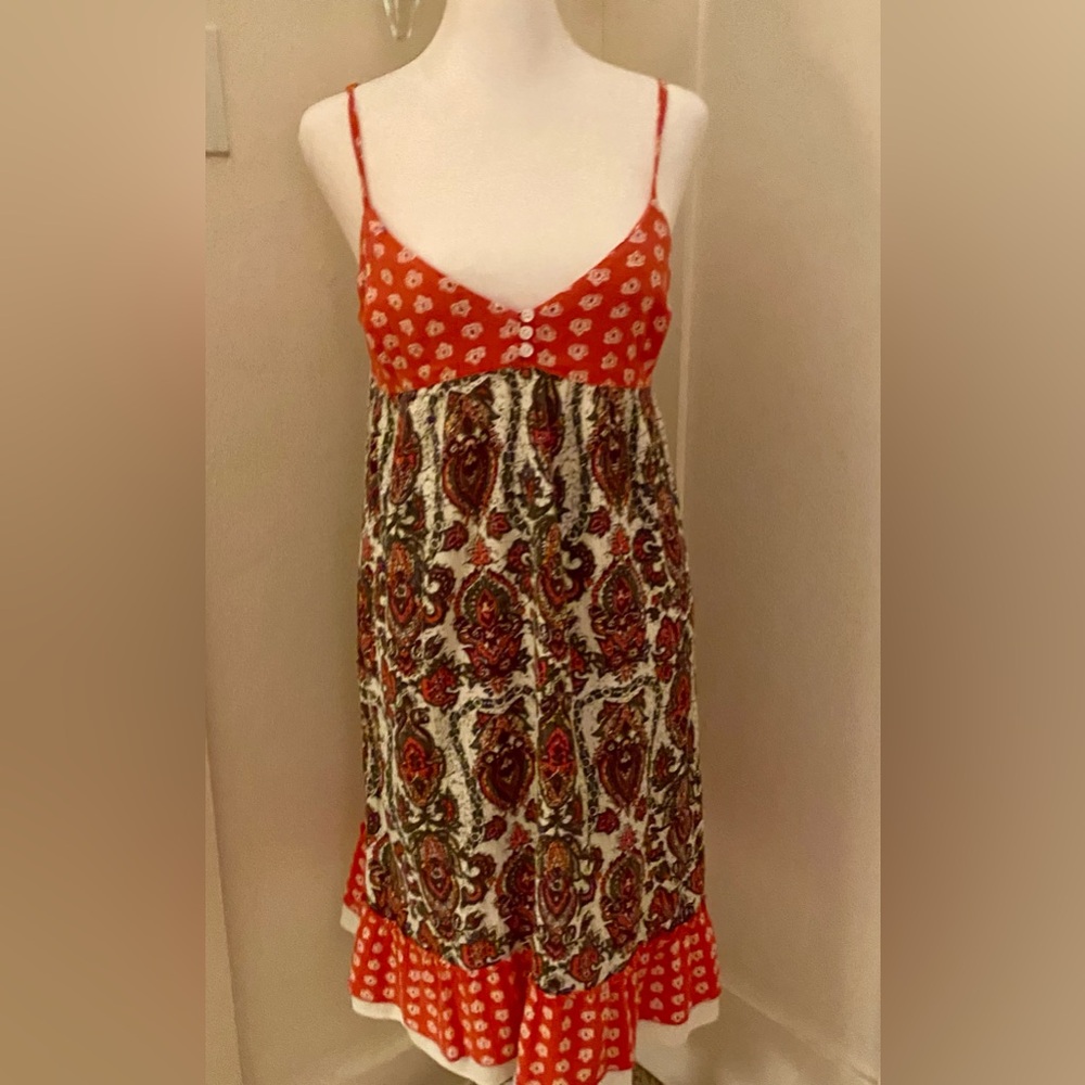 Billabong Red Floral Midi Dress🌺